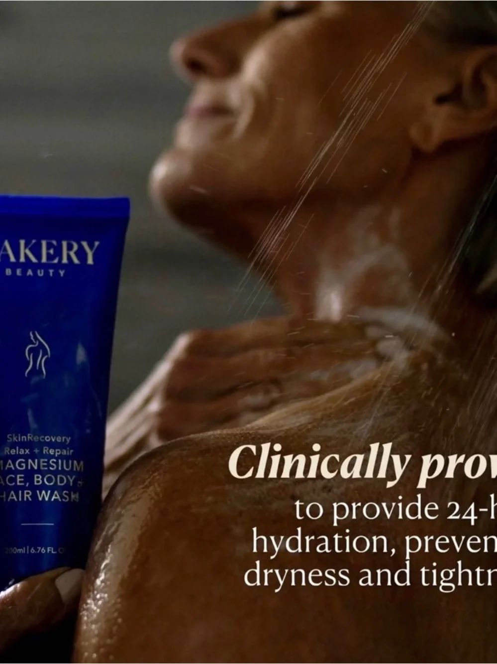 Nakery SkinRecovery Magnesium Face, Body & Hair Wash
